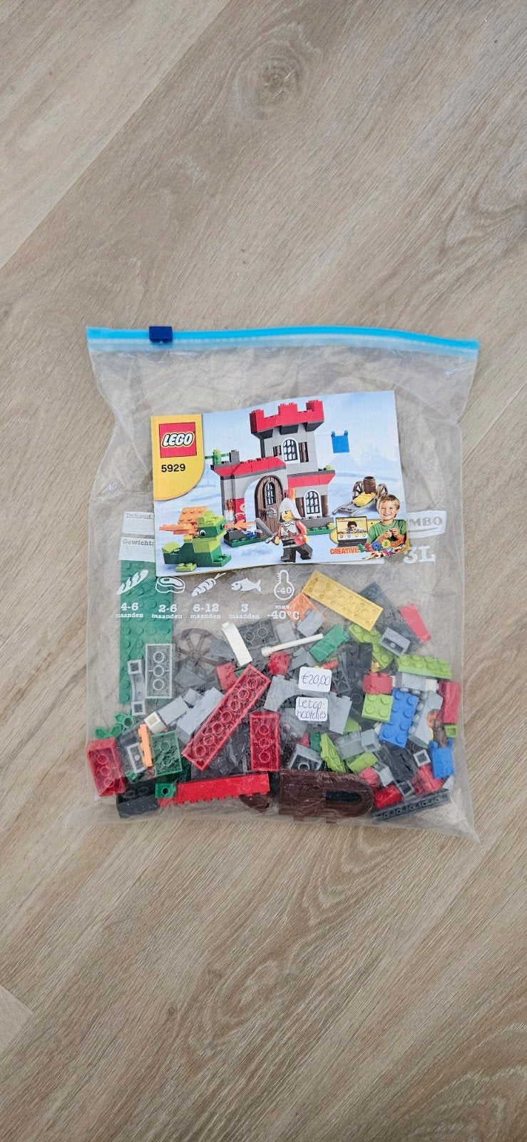 LEGO Riddertijd 5929, Overige thema's, Lego, Inclusief instructies, Ophalen of Verzenden