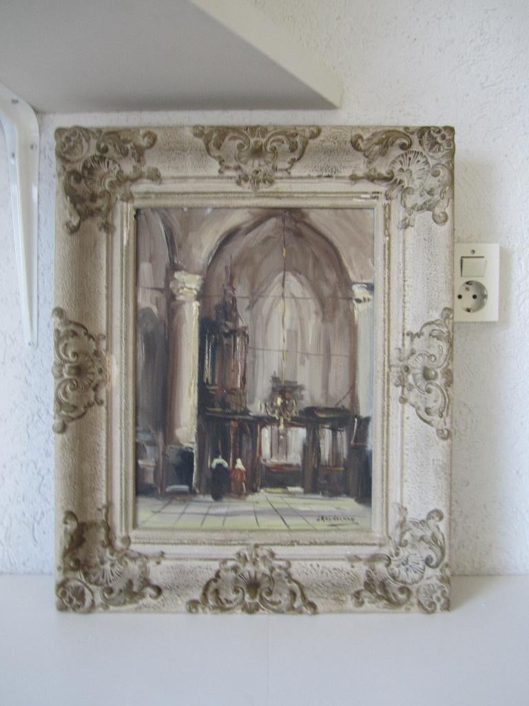 schilderij van Kelderman, Ophalen