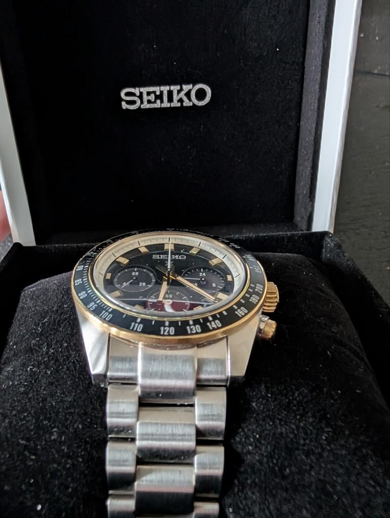 Seiko Prospex  Speedtimer Herenhorloge - Zo goed als nieuw, Sieraden, Tassen en Uiterlijk, Horloges | Heren, Ophalen of Verzenden