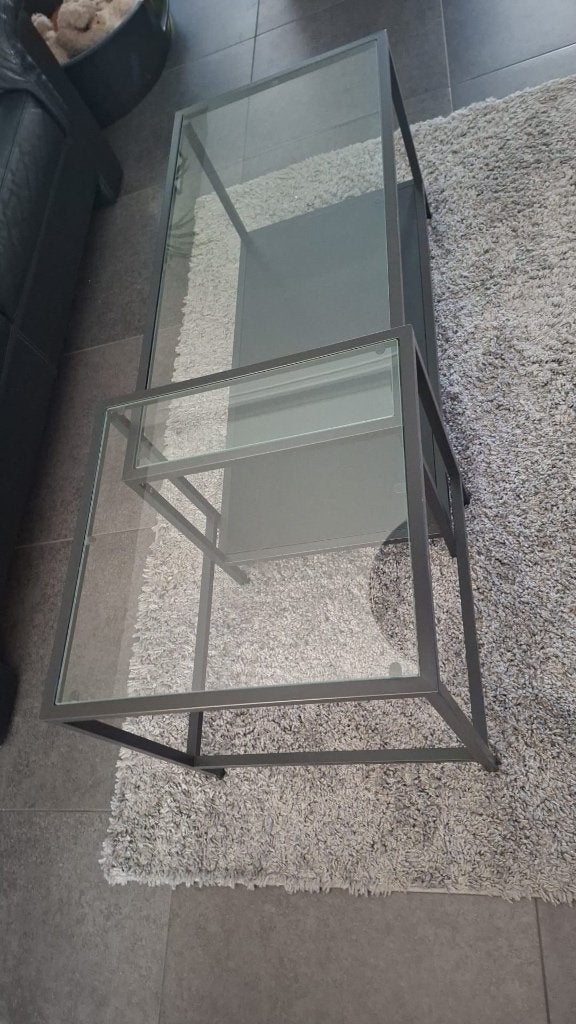 Salontafel, Huis en Inrichting, Tafels | Salontafels, Ophalen, 100 tot 150 cm, 50 tot 100 cm, Zo goed als nieuw