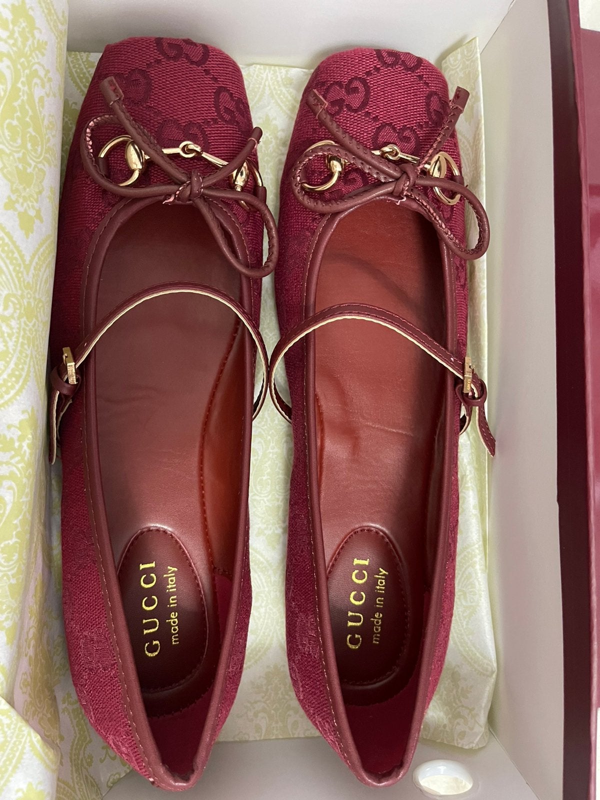 Gucci ballerinas, Dieren en Toebehoren, Ophalen, Zo goed als nieuw