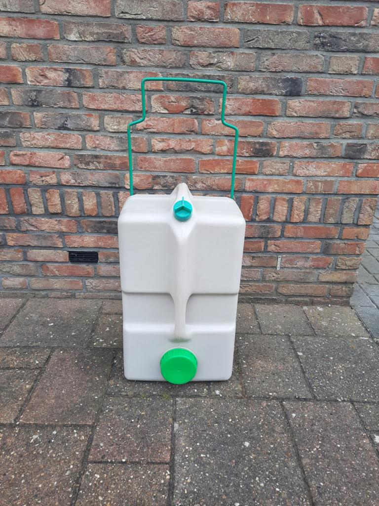 Verrijdbare watertank/afvalwatertank voor caravan/camper, Ophalen of Verzenden, Gebruikt