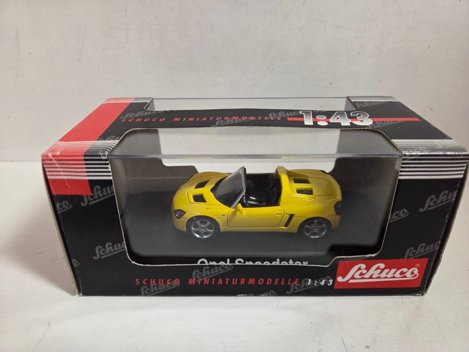 Schuco Opel Speedster 1:43, Hobby en Vrije tijd, Modelauto's | 1:43, Auto, ., Ophalen of Verzenden, Zo goed als nieuw