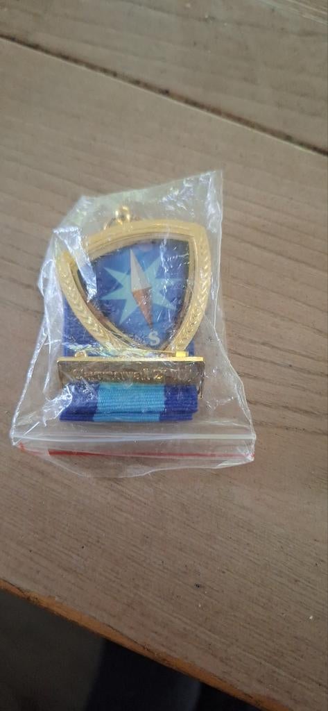 Bavaria carnaval medaille uit 2017, Ophalen of Verzenden, Zo goed als nieuw, Reclamebord, Plaat of Schild, Bavaria