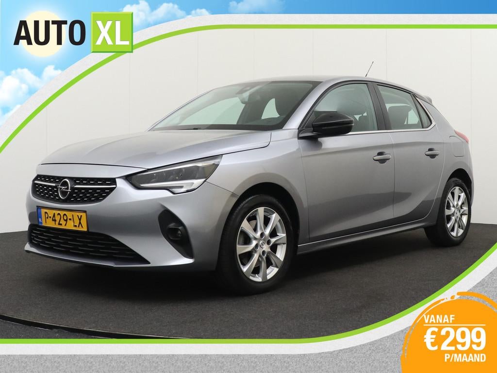 Opel Corsa 1.2 GS Line Carplay Cruise Airco (bj 2020), Auto's, Opel, 101 pk, Gebruikt, Leder en Stof, 3 cilinders