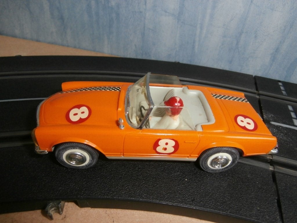 Fleischmann 3260 Mercedes 280 SL oranje, Ophalen of Verzenden