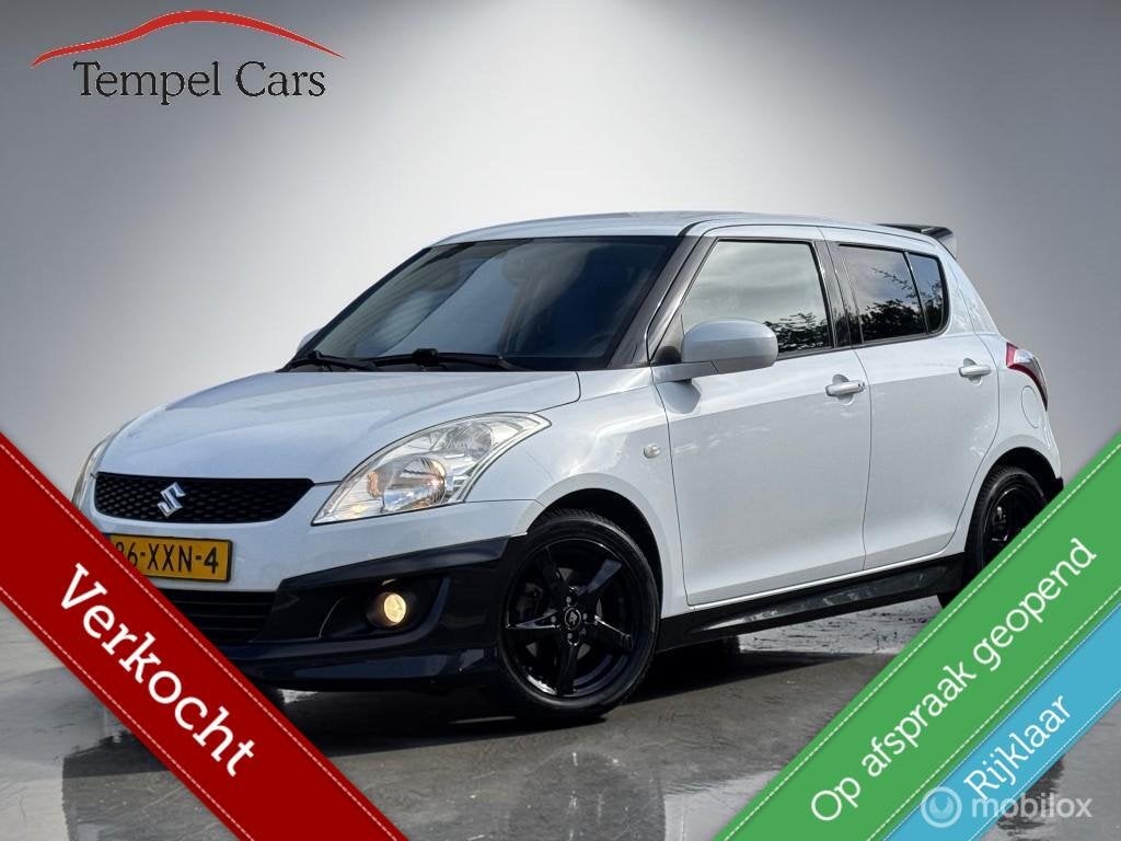 Suzuki Swift 1.2 Exclusive|Sportline|Clima|Cruise|Automaat, 4 cilinders, 965 kg, Origineel Nederlands, Bedrijf