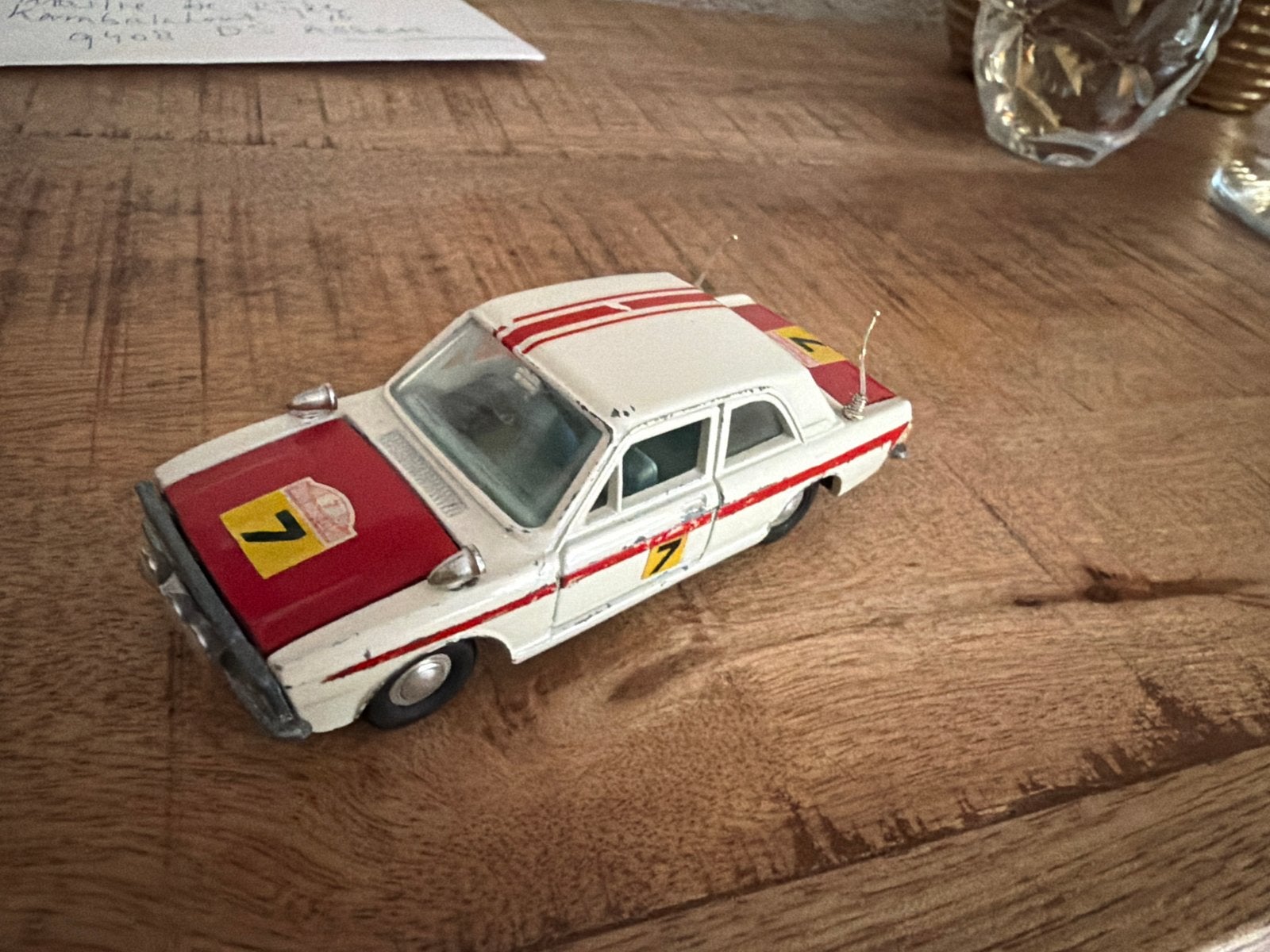 Dinky Toys Ford Cortina Rally Auto - Nette Staat, F, Gebruikt, Dinky Toys, Ophalen of Verzenden