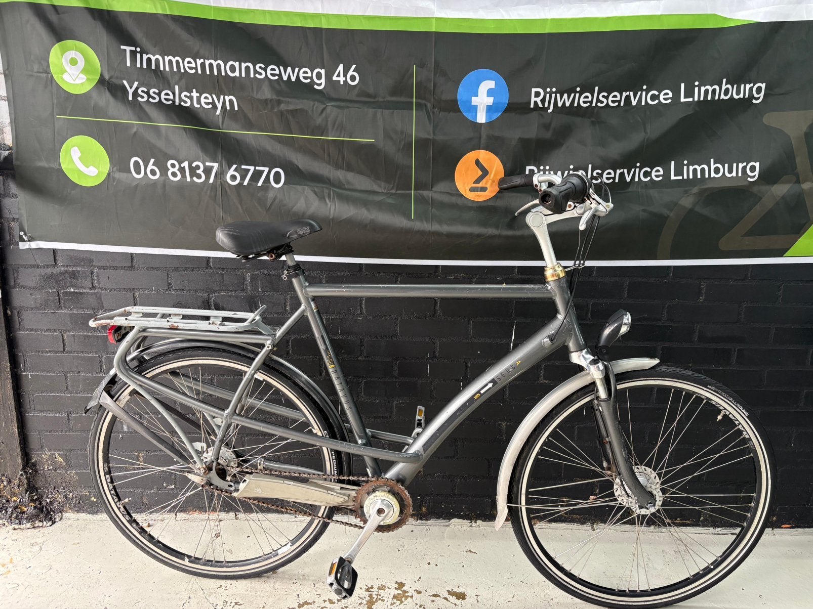 Batavus Herenfiets, Ophalen, Gebruikt