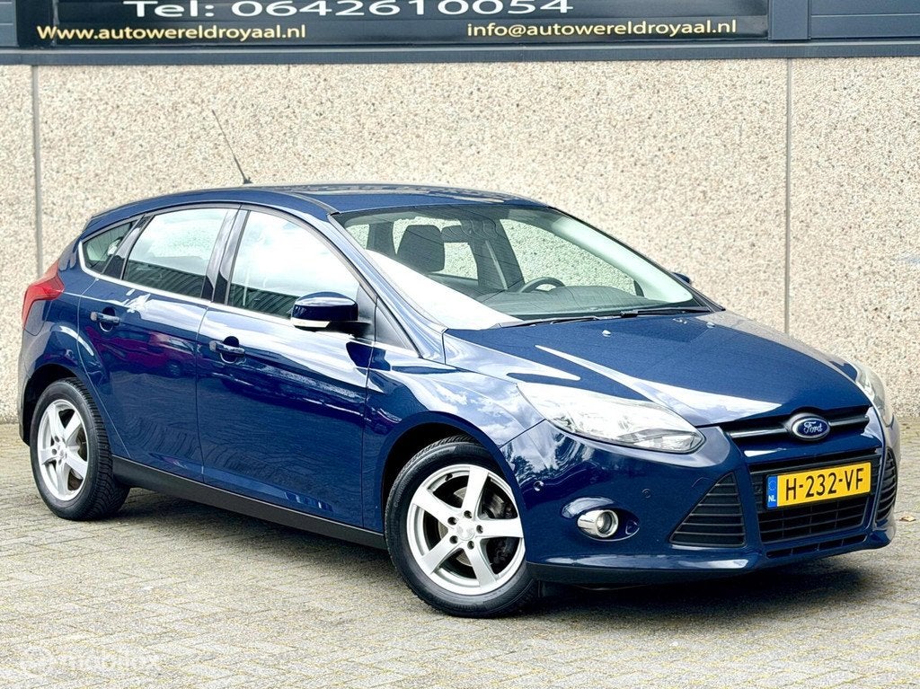 *Nette Ford Focus 1.0EcoBoost Titanium*, Euro 5, 125 pk, Gebruikt, Handgeschakeld