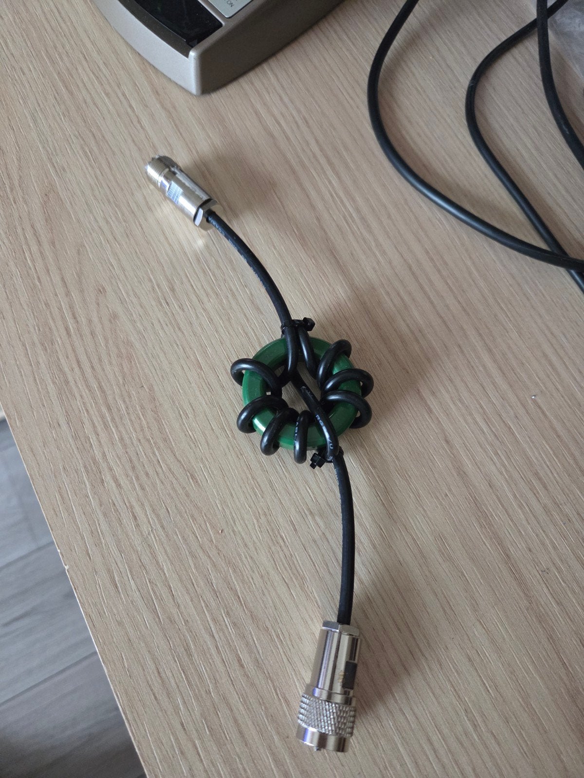 HF Choke / Balun, Ophalen, Gebruikt