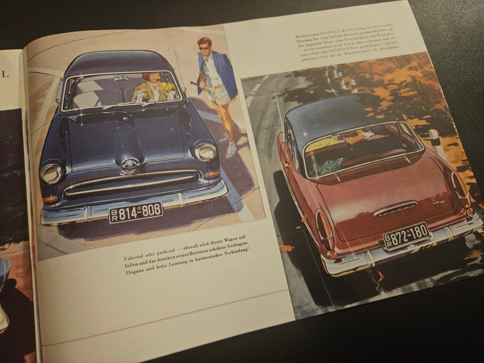 Brochure Ford Taunus 15M, Ophalen of Verzenden, Zo goed als nieuw, Ford