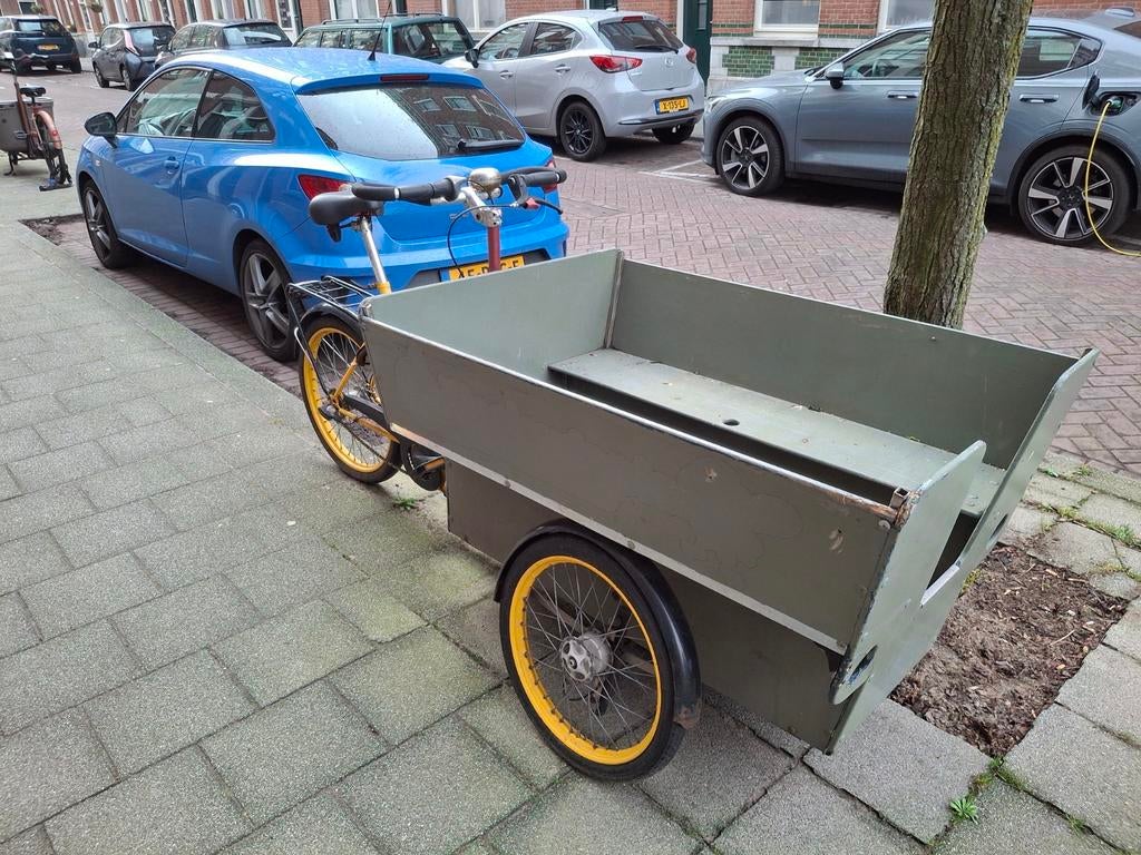 Stevige Bakfiets - Ideaal voor Goederenvervoer, Fietsen en Brommers, Ophalen of Verzenden