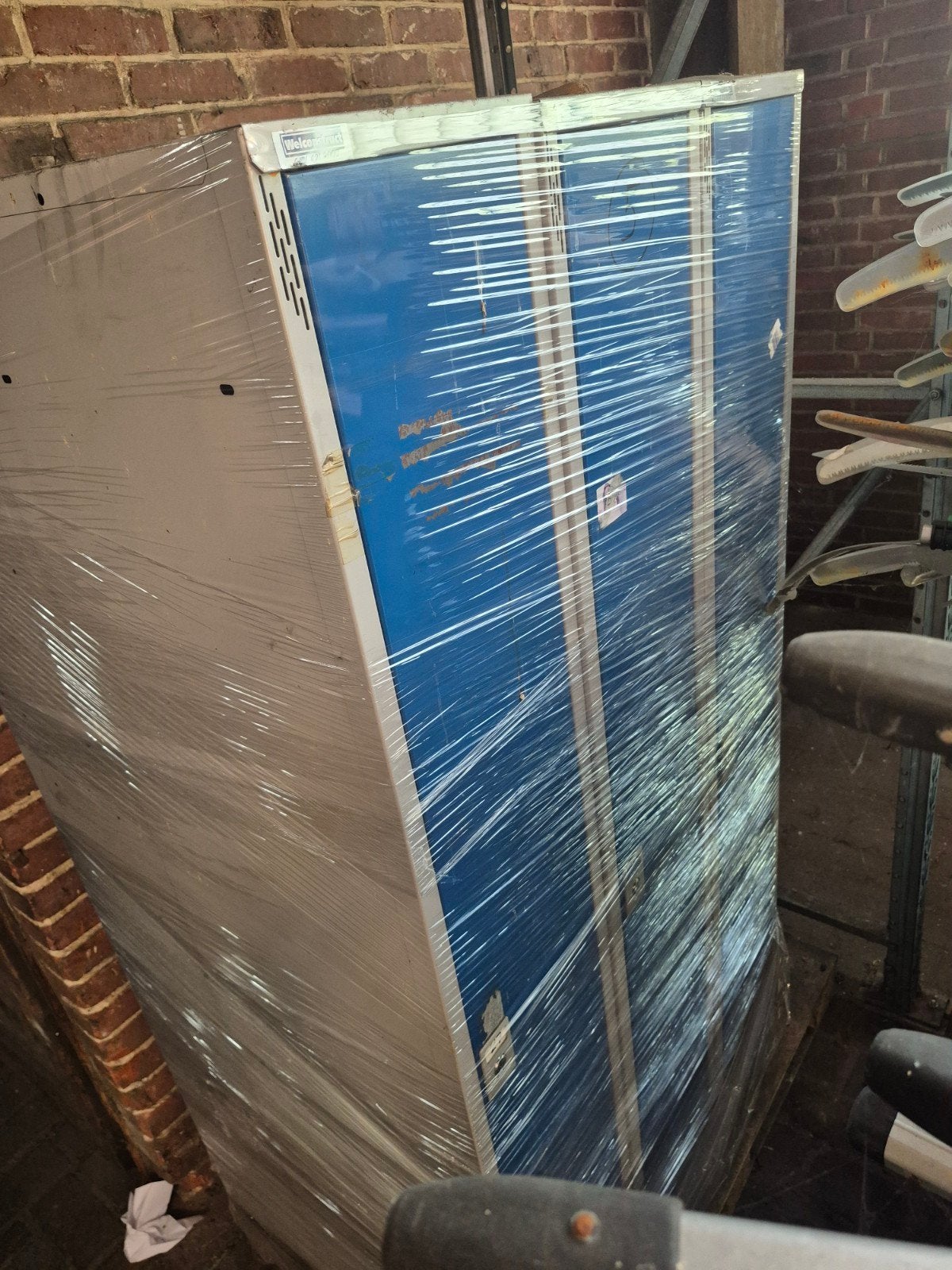 6 Gebruikte Lockers op Pallet - 46x182x30cm - Bad Bentheim, Ophalen, Geen, Geen, Geen