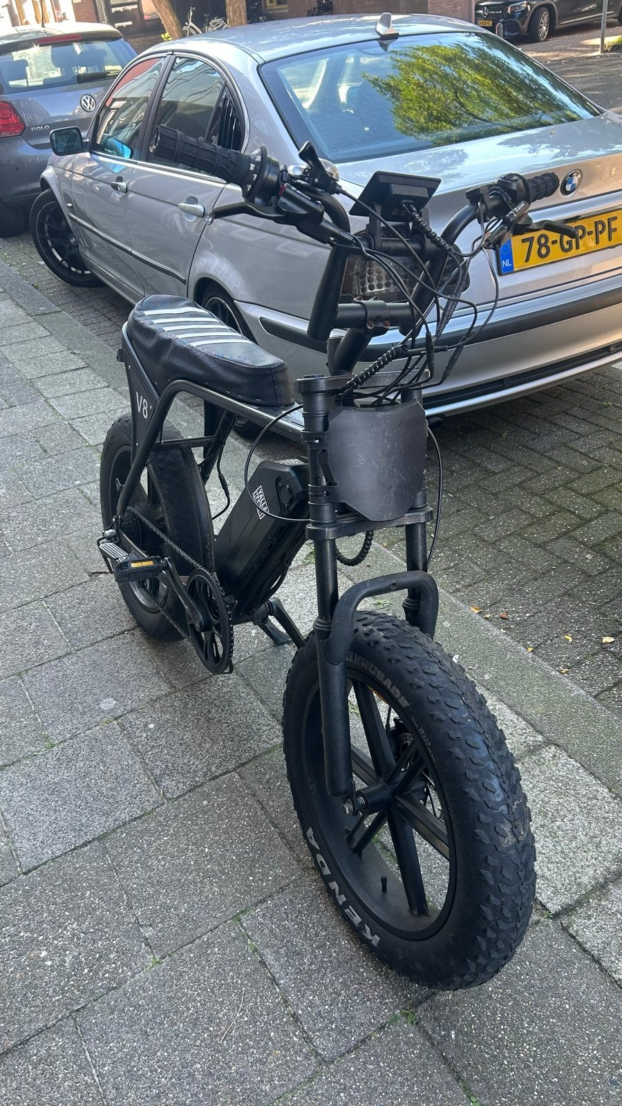 Fatbike V8 met accessoires - defecte trapsensor/kabelboom, Fietsen en Brommers, 59 cm of meer, Ophalen, Gebruikt, Overige merken