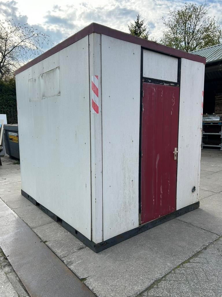 Sanitair unit, bouwtoilet, Ophalen