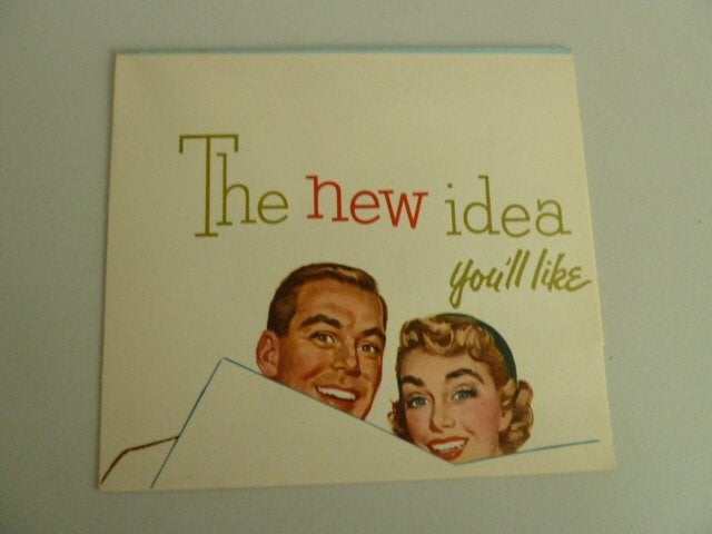 1955 Hudson Rambler Brochure USA, Ophalen of Verzenden, Gelezen, Overige merken