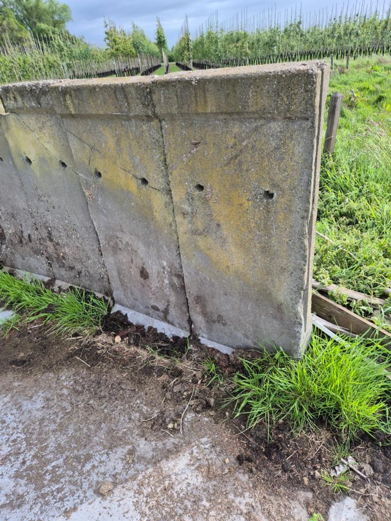 Keerwanden beton betonelementen