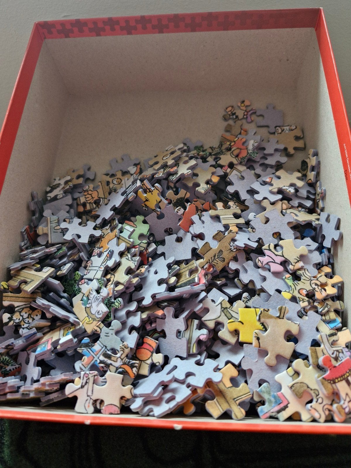 Jan van Haasteren Comic Puzzel - New Year Celebration, Ophalen of Verzenden, 500 t/m 1500 stukjes, Zo goed als nieuw, Legpuzzel