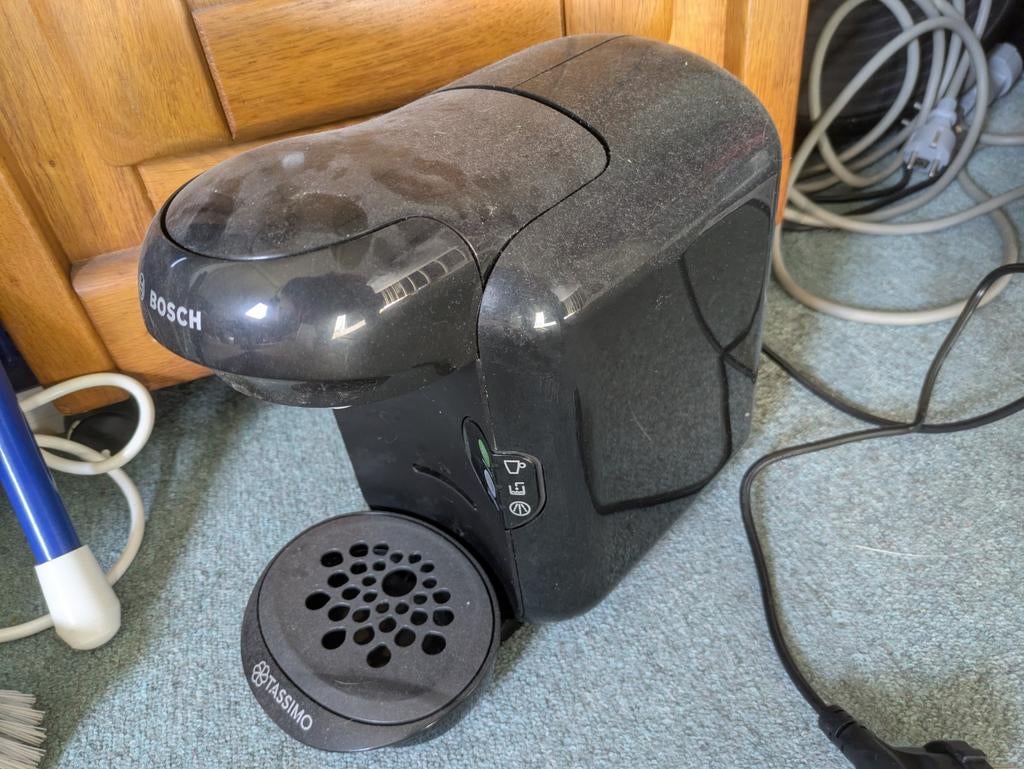 Bosch Tassimo koffiezetapparaat - Zwart, Ophalen, Koffiepads en cups, Gebruikt, Koffiemachine
