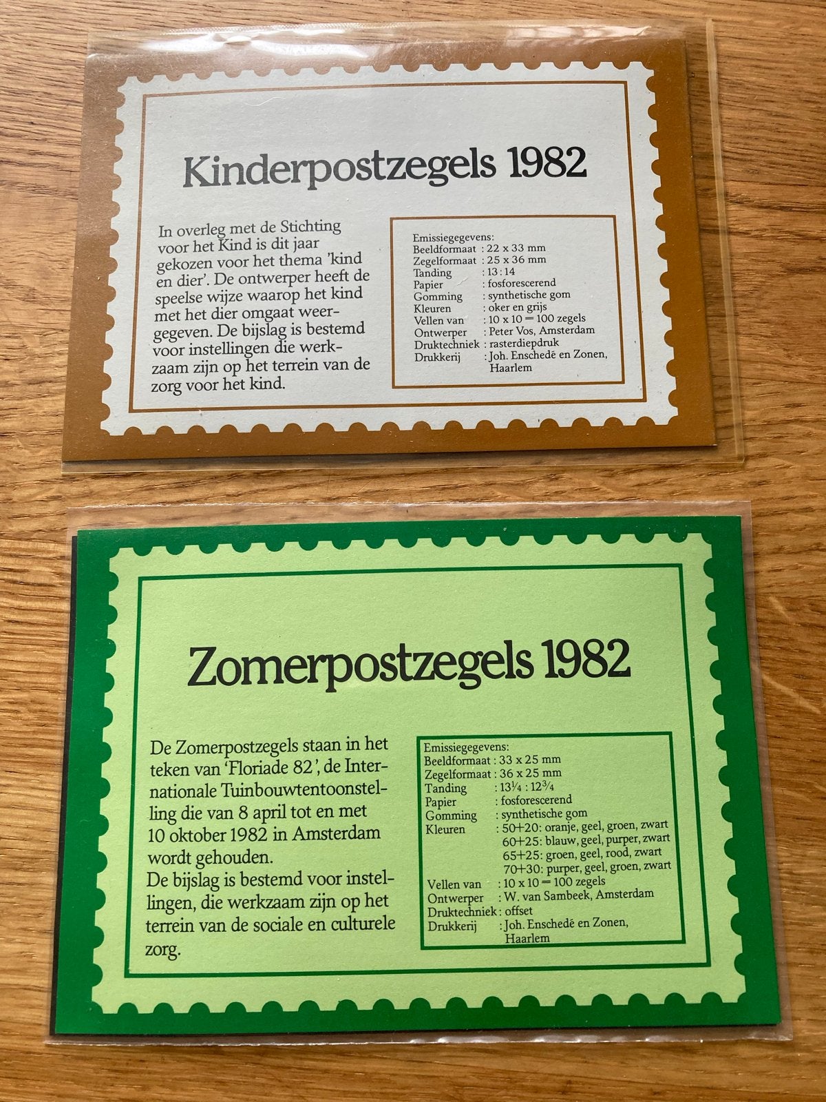 Nederlandse Postzegels 1982: Kinder- & zomerpostzegels, Ophalen of Verzenden, Na 1940, Postfris