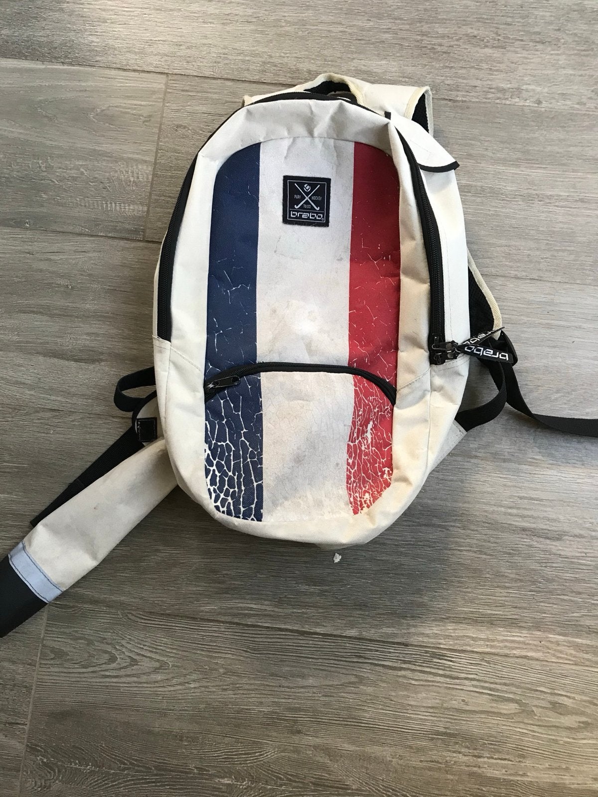 Brabo Hockeytas - Rugzak met Franse vlag design, Ophalen of Verzenden, Gebruikt, Tas