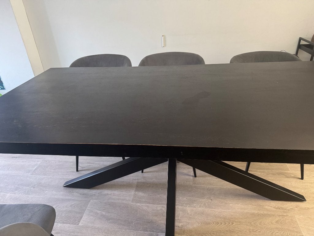 Eettafel Kala Spider, Ophalen, Gebruikt, 100 tot 150 cm, 200 cm of meer