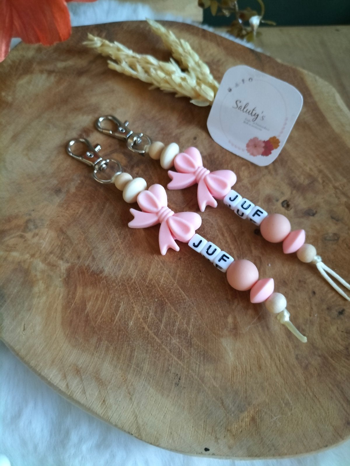 Nieuw • Bedankje/cadeautje • Tashanger juf, Salutys kinder- en kraamcadeaus, Nieuw, Ophalen of Verzenden, Info@salutys.nl