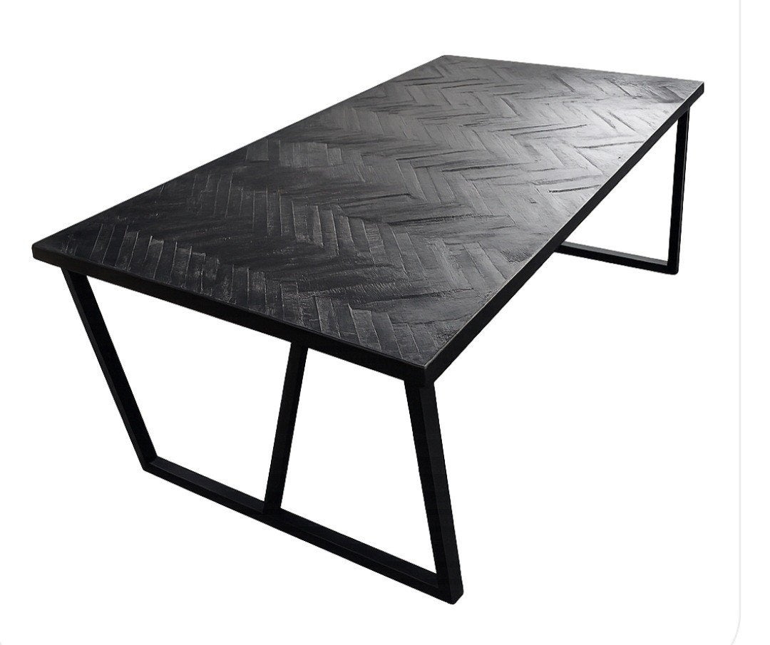 Eettafel zwart 90x160 gratis bezorging*, Ophalen of Verzenden, Rechthoekig, 200 cm of meer, 50 tot 100 cm