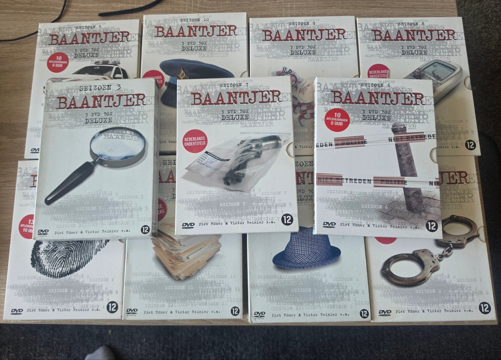 Baantjer DVD Box Set - Seizoenen 1 t/m 11, Gebruikt, Nederlands, Inclusief doosje, Ophalen of Verzenden