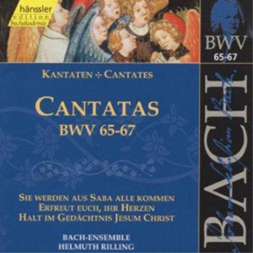 Bach Cantatas BWV 65-67 Bach Ensemble Rilling Hanssler Nieuw, Ophalen of Verzenden, Classicisme, Nieuw in verpakking, Kamermuziek
