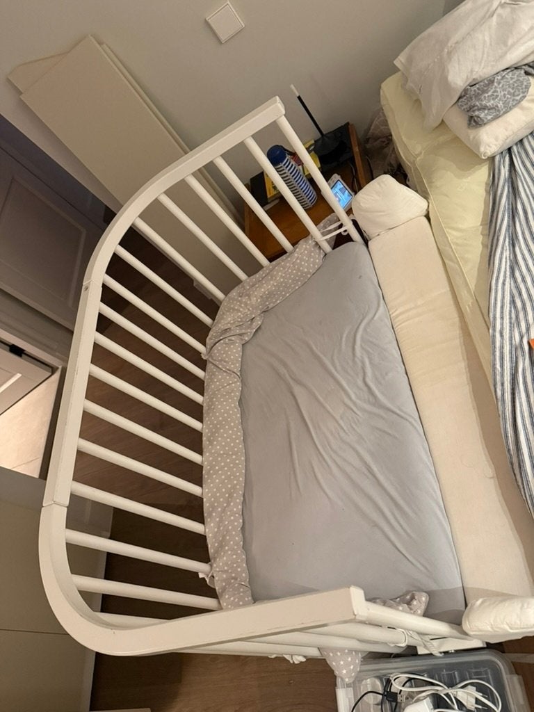 Babybay cosleeper + extras in white, Kinderen en Baby's, Ophalen, Overige typen