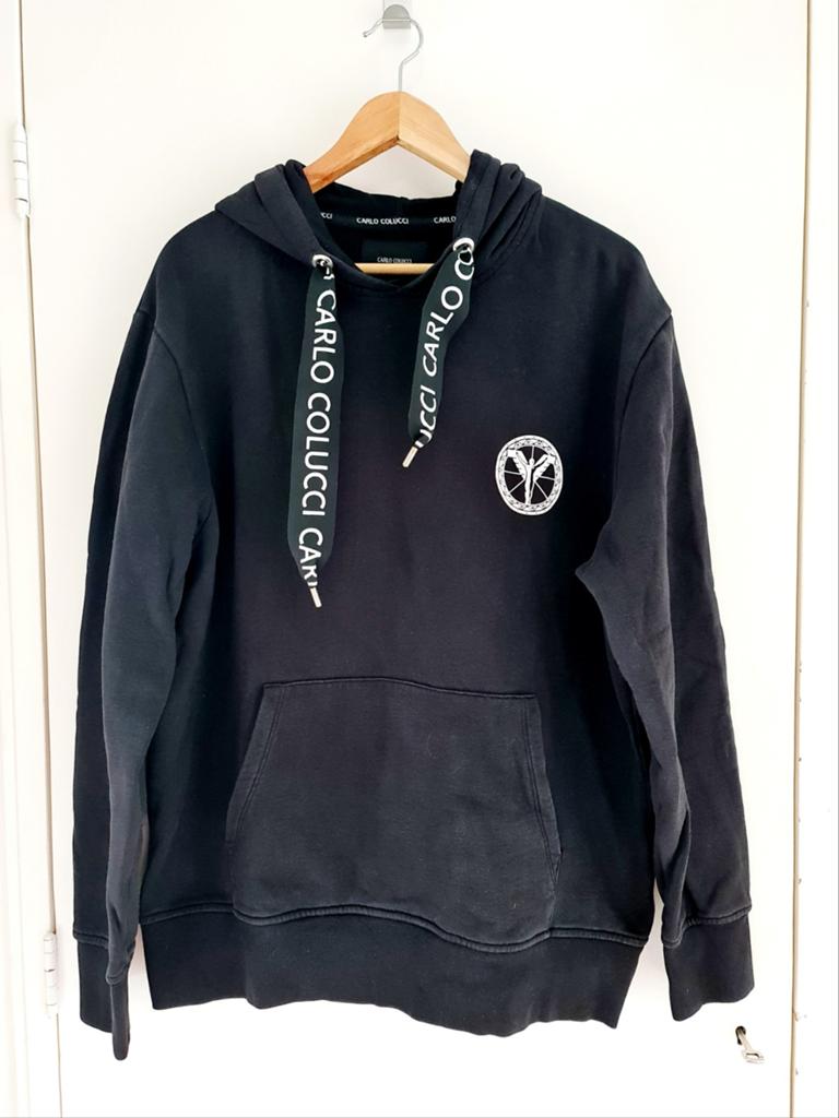 Carlo Colucci hoodie maat xxl, Zwart, Overige maten, Ophalen of Verzenden, Zo goed als nieuw