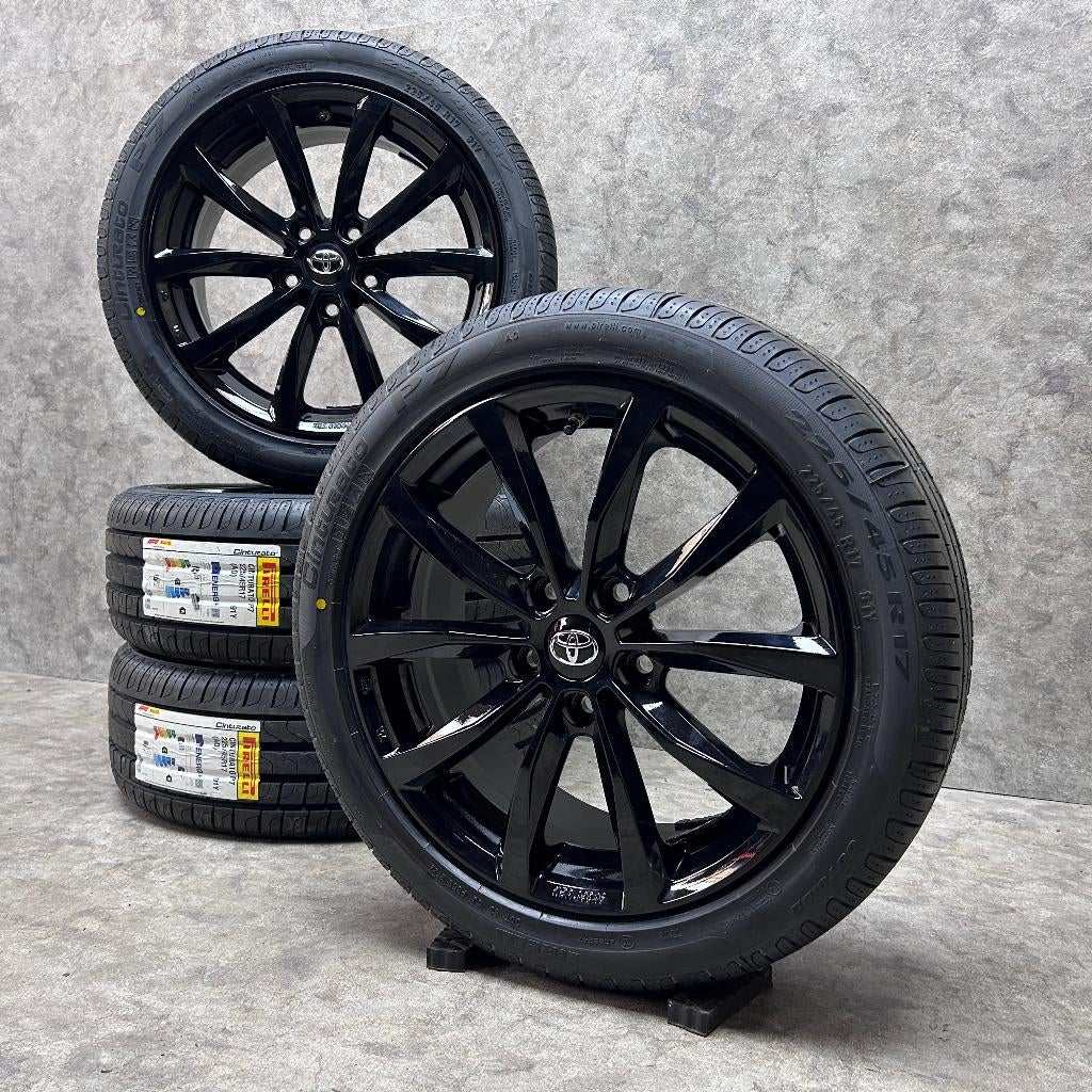 NIEUWE 17 inch originele velgen + zomerbanden Toyota Auris, Auto-onderdelen, Banden en Velgen, Nieuw, Ophalen of Verzenden, Personenwagen