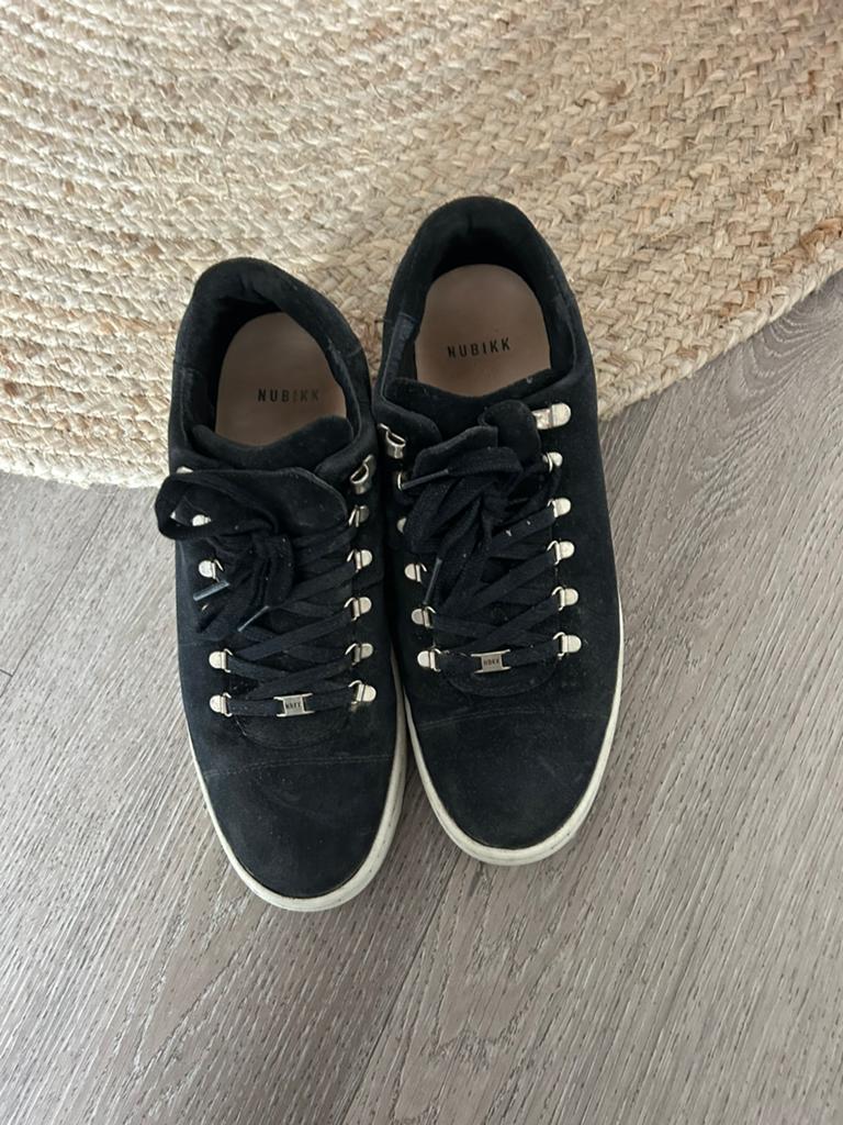 Nubikk zwarte dames sneakers, maat 41, gedragen, Kleding | Dames, Schoenen, Zwart, Ophalen of Verzenden, Sneakers of Gympen, Zo goed als nieuw