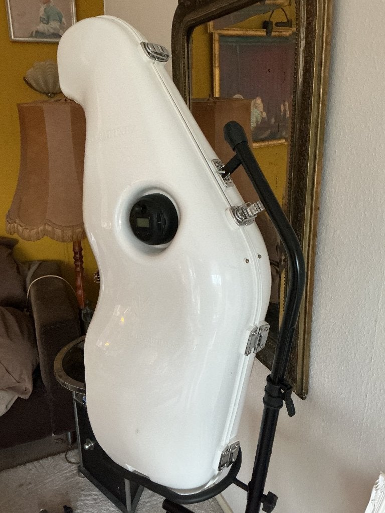 Tenorsax Mute, Ophalen of Verzenden, Zo goed als nieuw, Overige soorten, Met koffer of draagtas