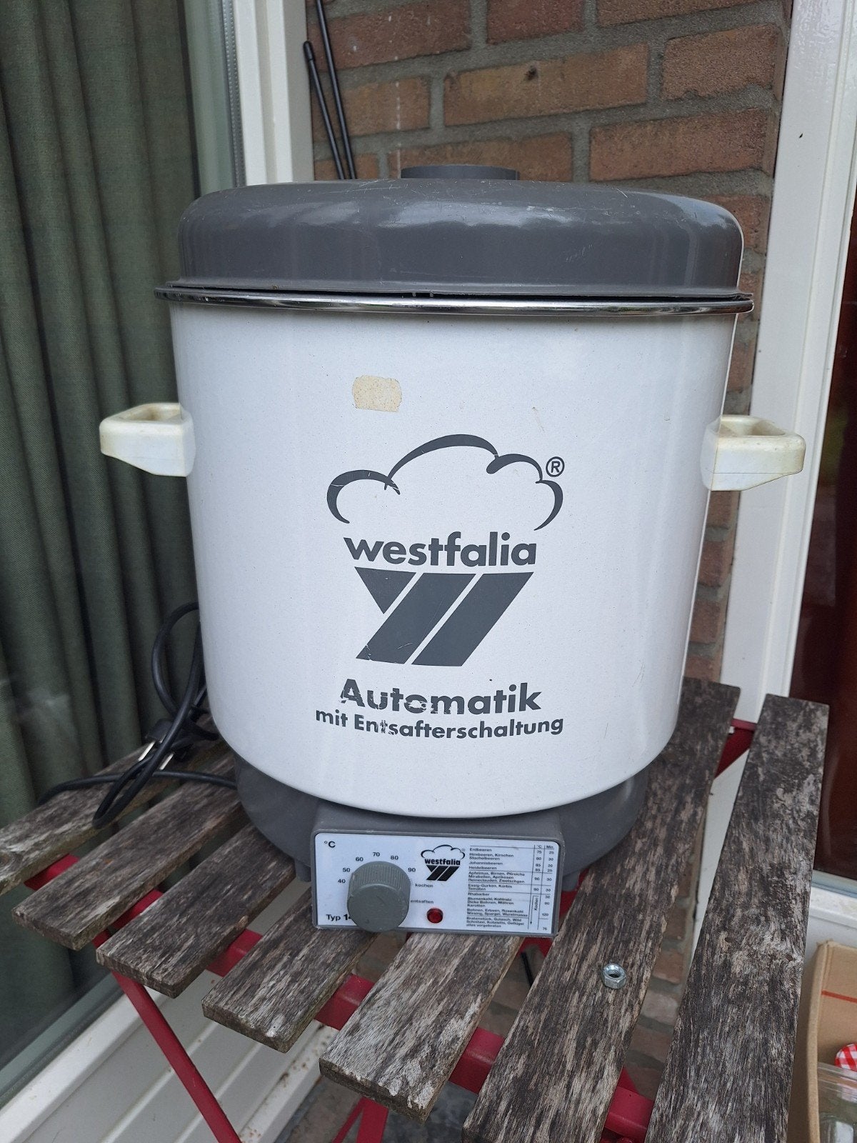 Westfalia Automatische Weckketel/Inmaakketel, Ophalen, Gebruikt