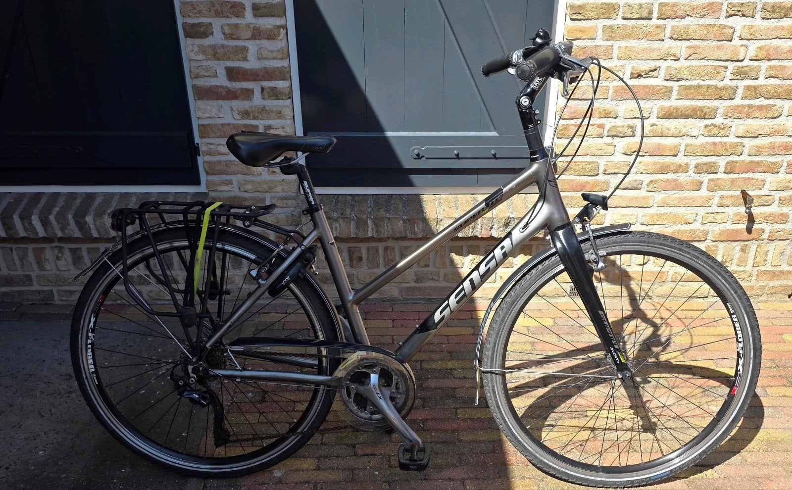 Sensa Superlite 49 cm Damesfiets, 30 versnellingen., Gebruikt, Velgrem, 47 tot 50 cm, Meer dan 20 versnellingen