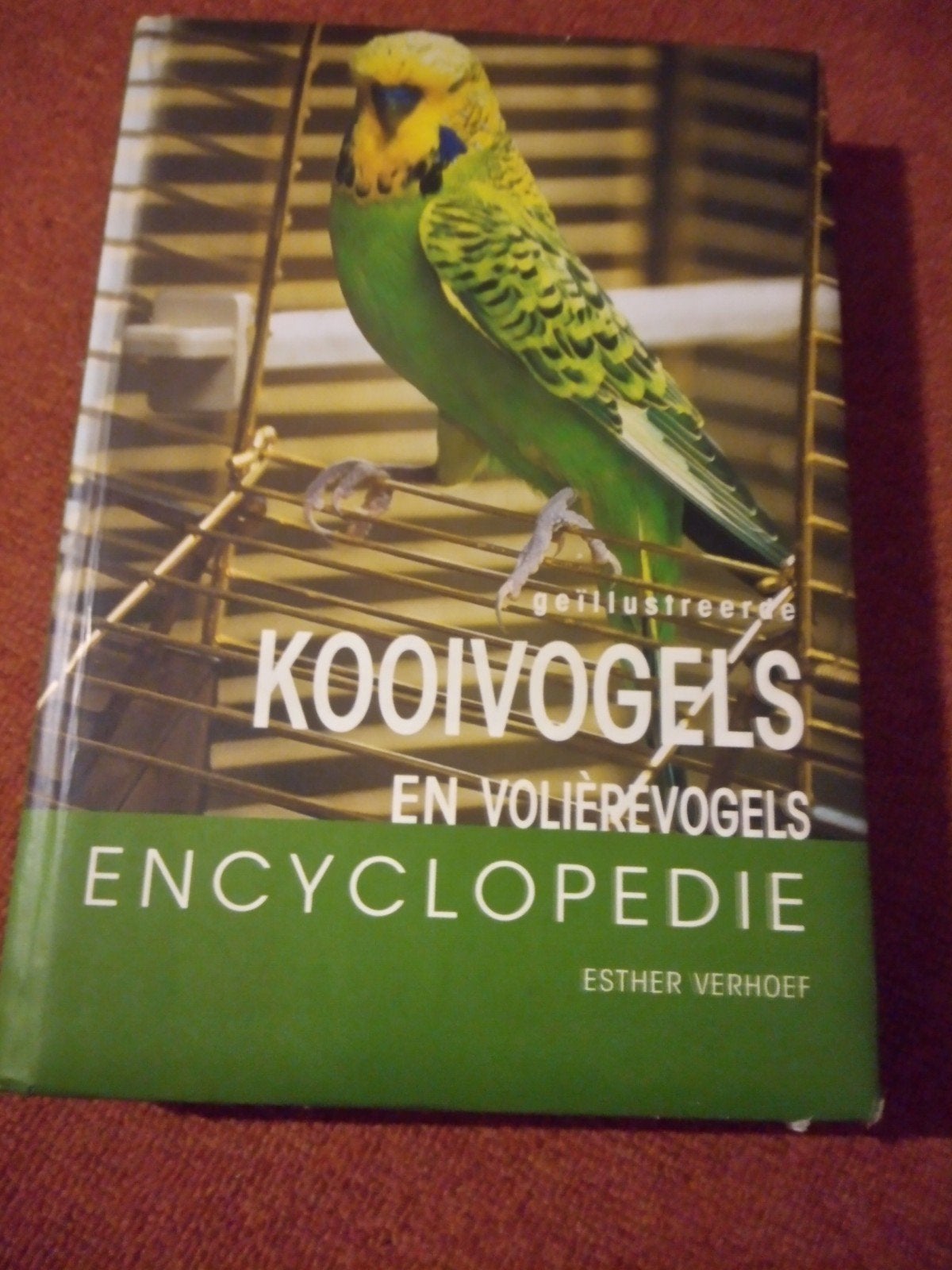 Geïllustreerde Encyclopedie Kooivogels en Volièrevogels, Boeken, Verzenden, Zo goed als nieuw, Esther Verhoef