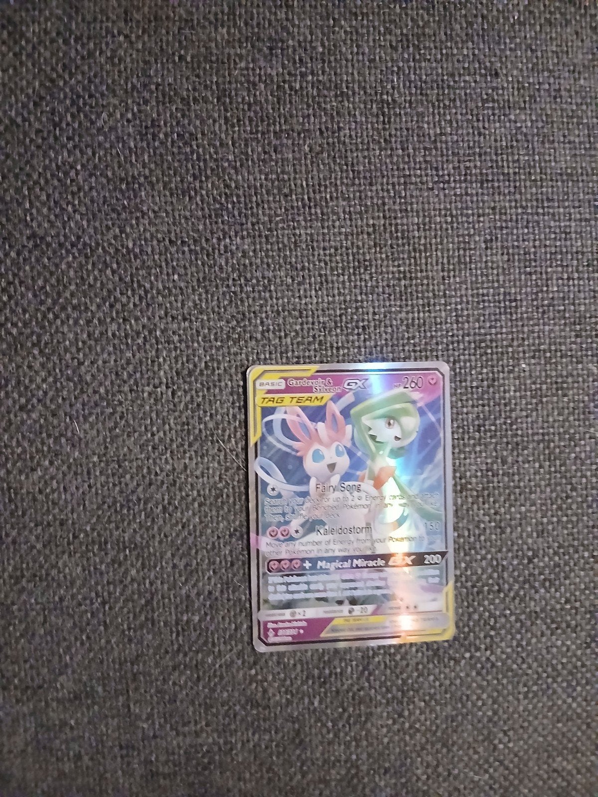 originele zeldzaamen kaart.gardevoir & sylveon GX, Ophalen, Nieuw, Losse kaart