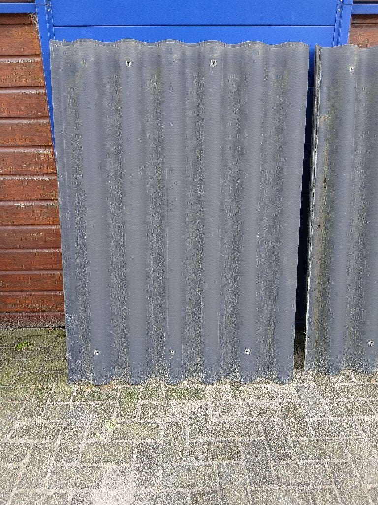 golfplaten (vezelplaat) 153 breed restpartij, Doe-het-zelf en Verbouw, Dakpannen en Dakbedekking, Ophalen, Overige materialen