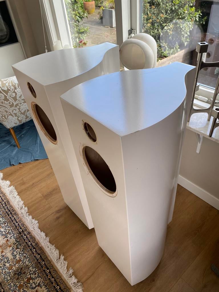 Lege (Philips) luidsprekerkasten dunwandig als een cello, Audio, Tv en Foto, Luidsprekers, Overige merken, Ophalen of Verzenden