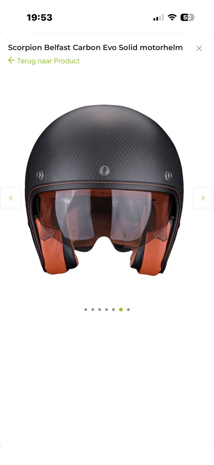 Motorhelm Harley davidson maat 58/59, Overige merken, Jethelm, Ophalen of Verzenden, L