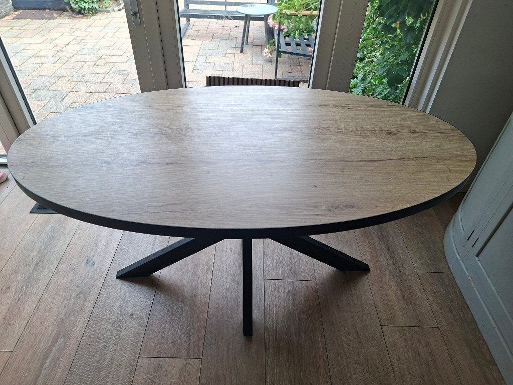 Eettafel, Ophalen, Gebruikt, 50 tot 100 cm, 150 tot 200 cm