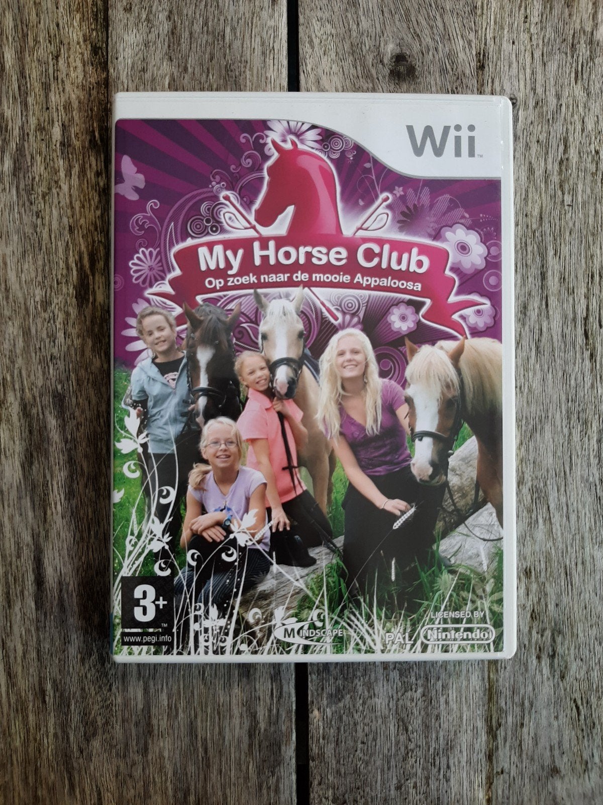 My Horse Club: Op zoek naar de mooie Appaloosa Wii, Gebruikt, 1 speler, Ophalen of Verzenden, Vanaf 3 jaar