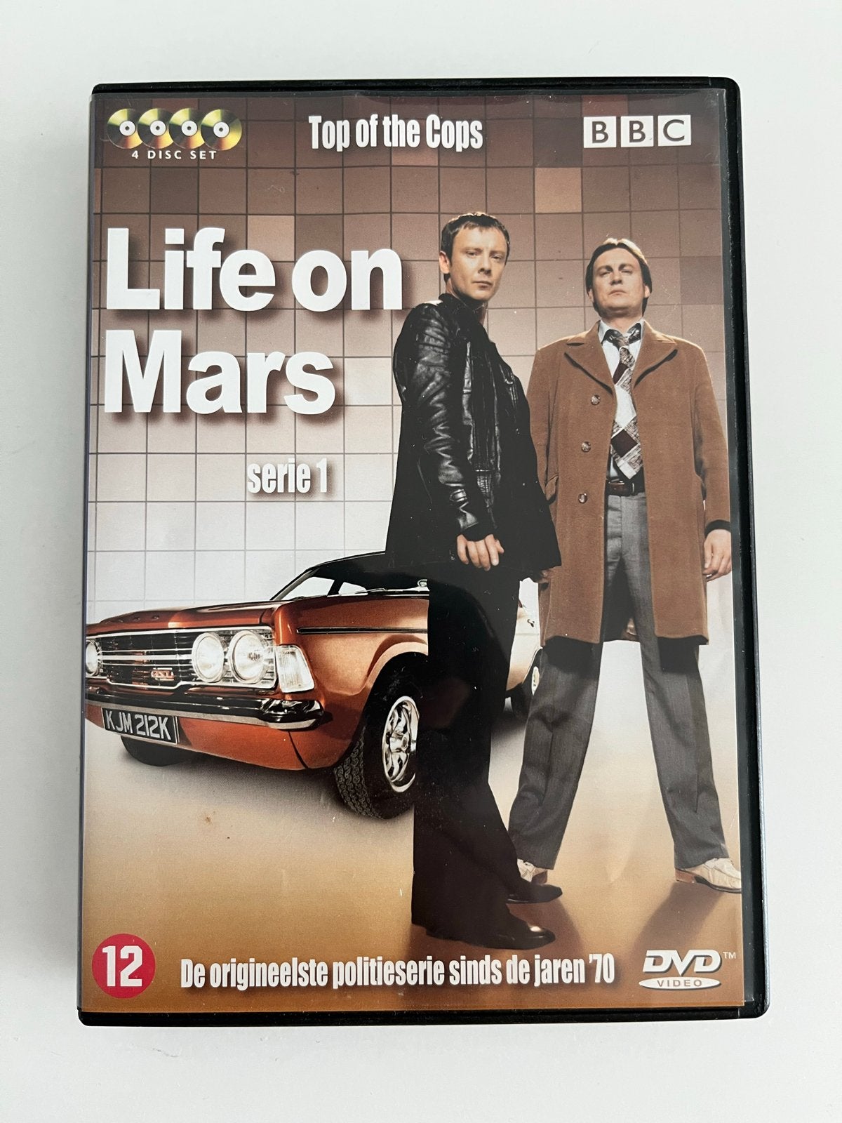 Life on Mars - Serie 1 (DVD, BBC), Cd's en Dvd's, Seizoen 1, Nederlands, Vanaf 12 jaar, Gebruikt