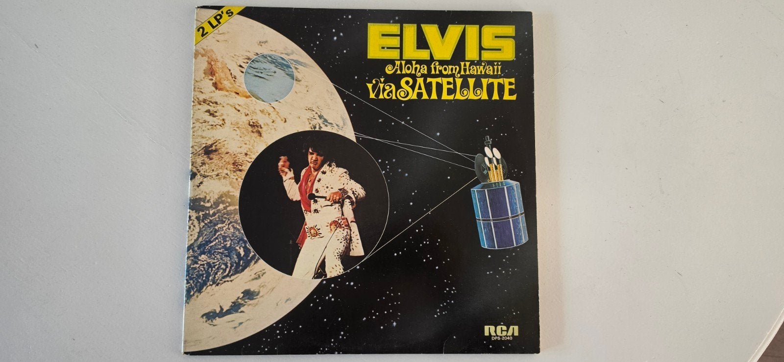 Elvis Presley - Aloha from Hawaii via Satellite 2LP, Ophalen, Gebruikt, Pop, 12 inch