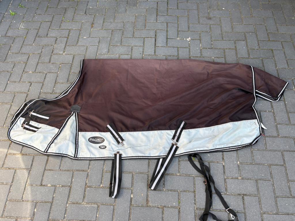 Outdoordeken Regendeken Pagony Tiger 0 gram maat 185, Dieren en Toebehoren, Ophalen of Verzenden, Zo goed als nieuw