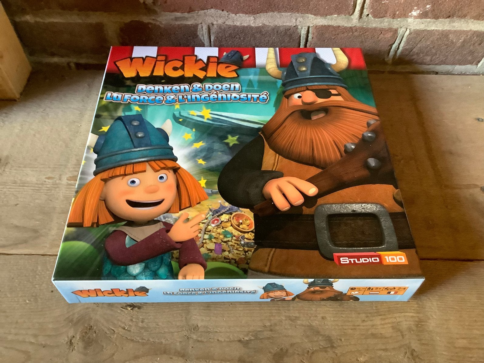 Wickie de Viking spel denken en doen bordspel, Ophalen of Verzenden, Nieuw
