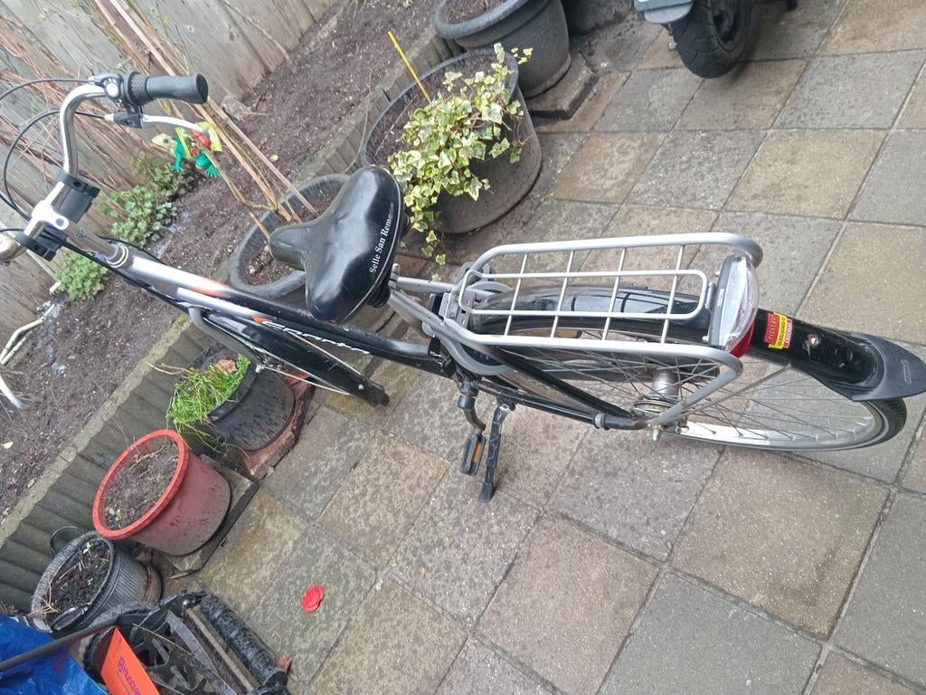 Dames  fiets, Fietsen en Brommers, Fietsen | Tandems, Ophalen, Minder dan 10 versnellingen, Gebruikt, Minder dan 49 cm